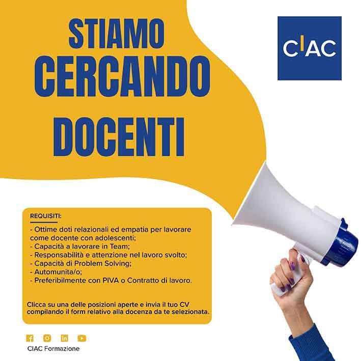 annunci lavoro per docenti