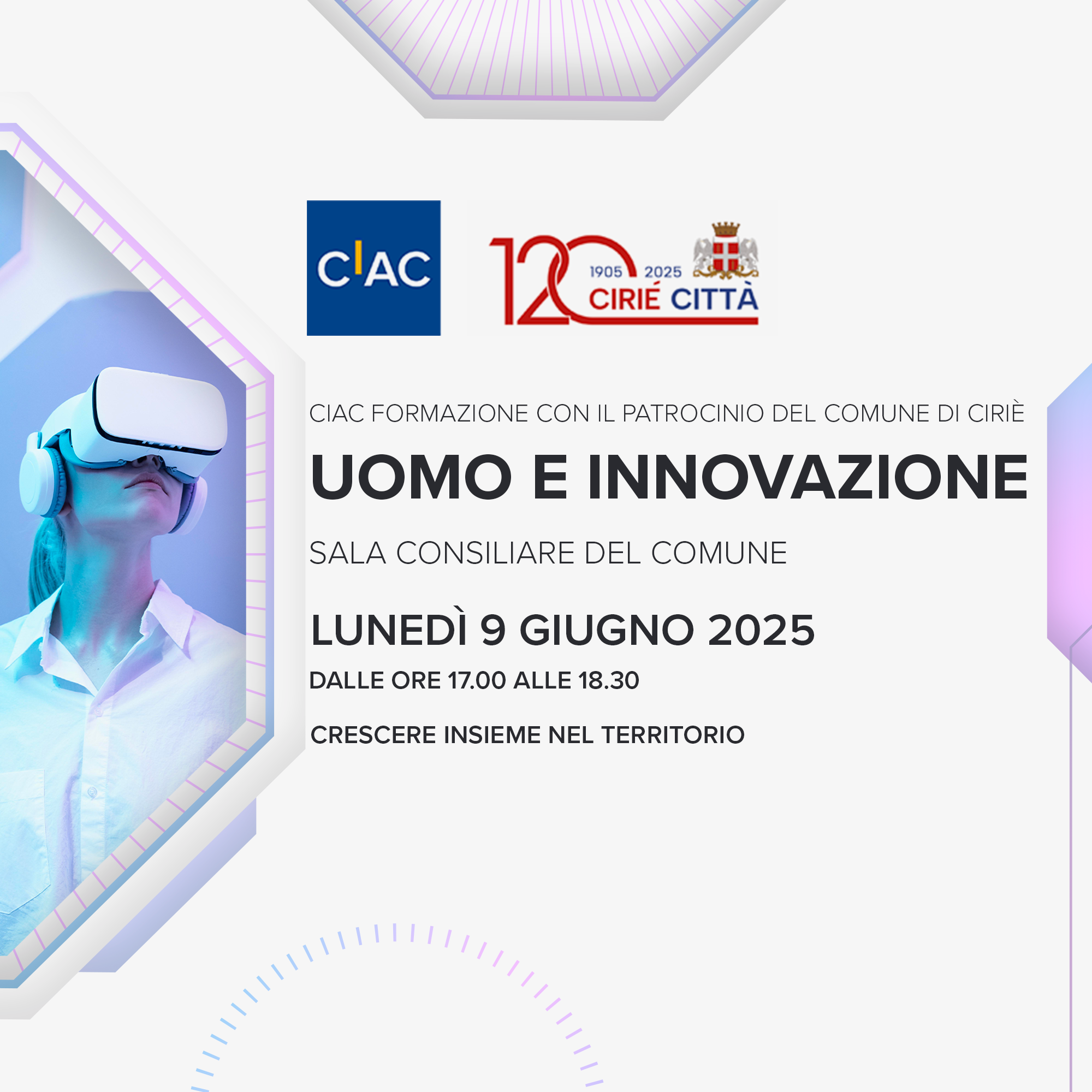 uomo e innovazione ciriè