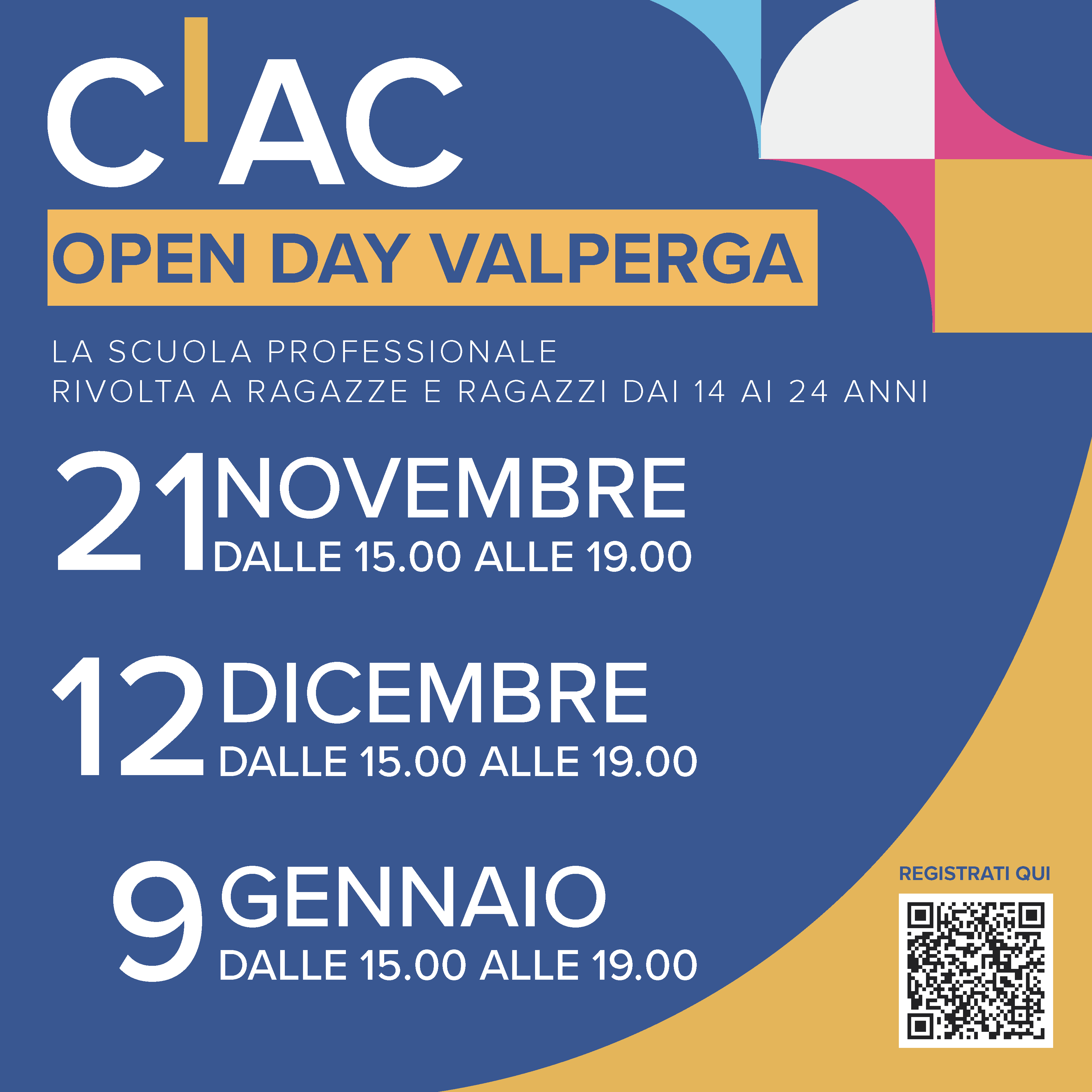 date open day valperga